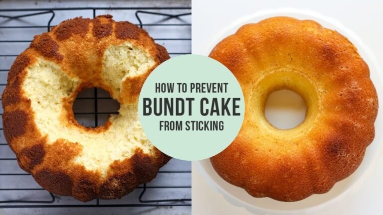 Best Way to Take Cake Out of Bundt Pan