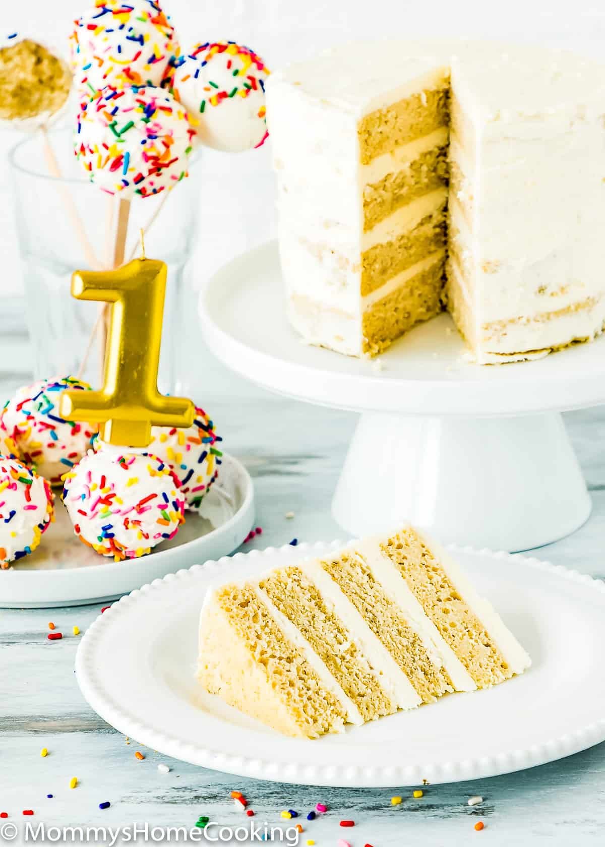 Easy Eggless Smash Cake