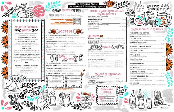 La Cheve Bakery And Brews Menu