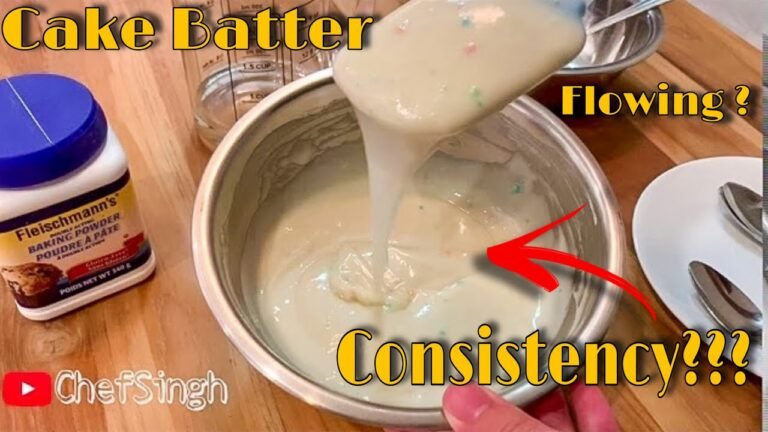 What to Do If Cake Batter is Too Runny