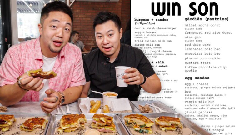 Win Son Bakery Menu