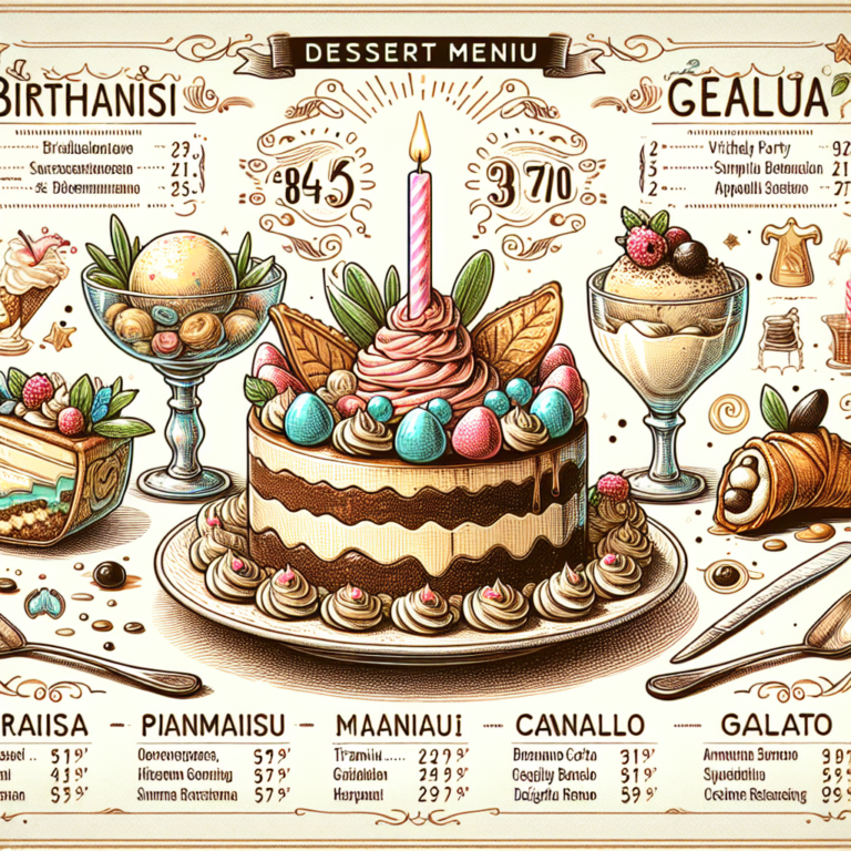 Olive Garden Birthday Dessert Menu With Prices