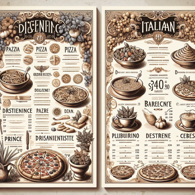 Olive Garden Italian Restaurant Menu With Prices