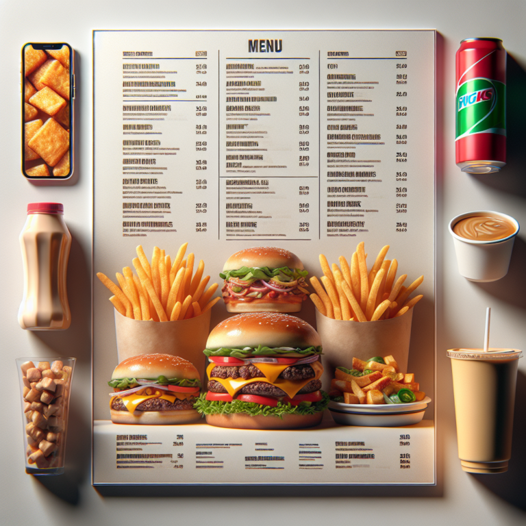 McDonaldʼs Albuquerque Menu With Prices