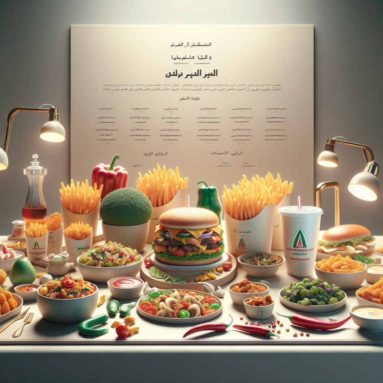 McDonaldʼs Kuwait Menu With Prices