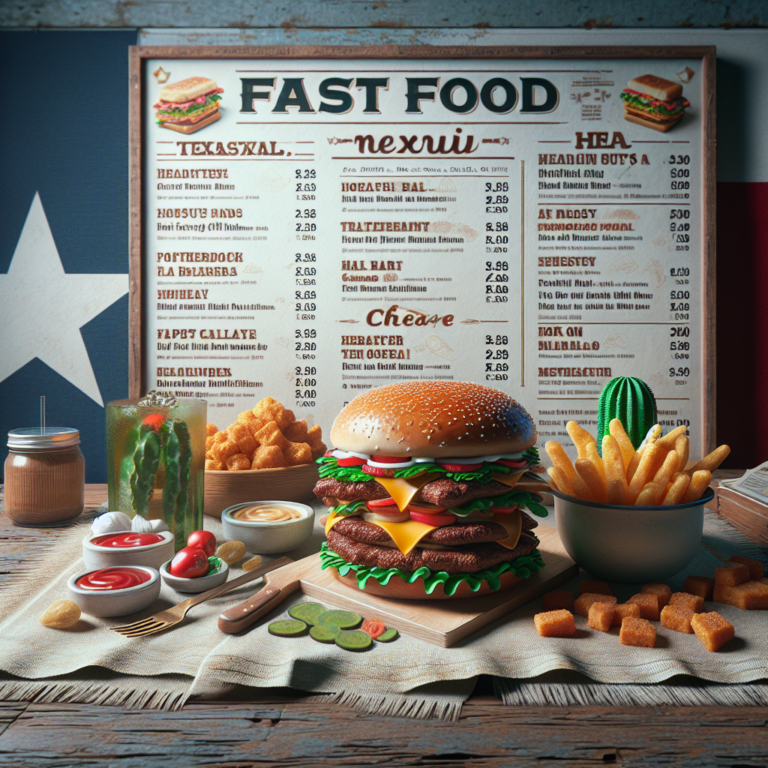 McDonald’s Menu With Prices Texas