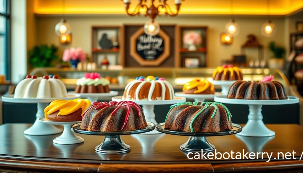 Nothing Bundt Cakes Menu