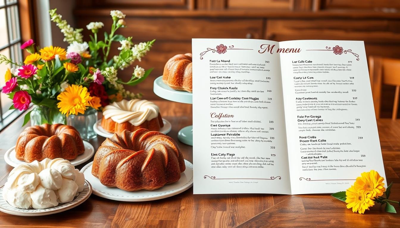 nothing bundt cakes menu with prices